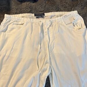 Aeropostale White Wide Leg Pants